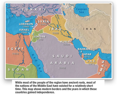 Map - Middle East